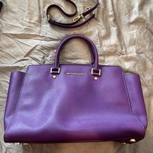 Purple Michael Kors Bag